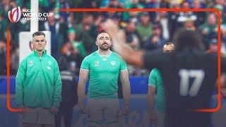 Ireland's incredible response to New Zealand Haka | Rugby World Cup 2023