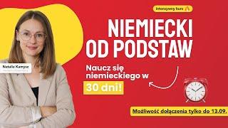 Zapraszam Was do wspólnej nauki przez 30 dni  - intensywny kurs niemieckiego