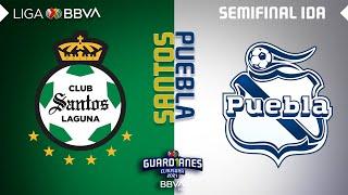 Resumen y Goles | Santos vs Puebla | Liga BBVA MX - Guard1anes 2021 | Semifinal IDA