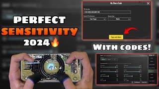 New Update 3.4Best Sensitivity Code + Control Settings Pubg Mobile/Bgmi Sensitivity 2024