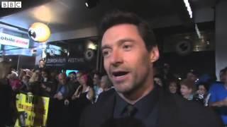 BBC News   Hugh Jackman's run in with ex pupil Rollo Ross