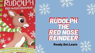 Read A Loud Kid's Book "Rudolph The Red Nosed Reindeer" (Rudolph Helps Out) |Story Book|Read Aloud|