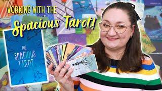 Working with the Spacious Tarot for 2 weeks!  Tarot Spreads & Exercises Reading Vlog | KEEP OR CULL