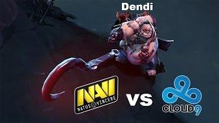 Pudge Dendi Na'Vi vs c9 Dota 2 Champions League S2