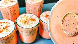 குடிக்க குடிக்க ஆசை தீராத ரோஸ் மில்க் உடனே செய்ங்க//rose milk in tamil