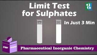 Limit Test for sulphates in Just 3 min