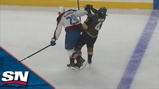 Nolan Patrick Leaves Game After Nathan MacKinnon Hit