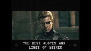 Albert Wesker - The best quotes and lines