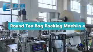 Round Tea Bag Packing Machine Black Tea Packaging Machine