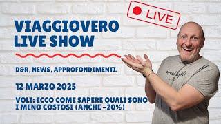 VOLI RIBASSATI del 20% Ecco come trovarli | VIAGGIOVERO LIVE SHOW