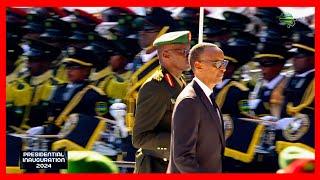 President Kagame inspects the parade | #KagameInauguration2024