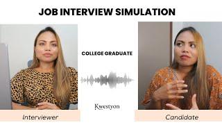 Mock Call Center Job Interview | Fresh Graduate, Newbie