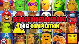 Guess Meme Song | Gedagedigedagedago Quiz Compilation...! #345