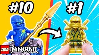 Top 10 BEST LEGO NINJAGO Minifigures...