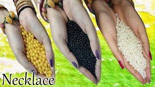 How to make Pearl Beaded Necklace || Diy || jewellery making at home || Diyartiepie