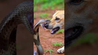 Dog vs Cobra ️ | Unbelievable Face-Off | Realistic CGI Animal Scene #bravedog #devildogs