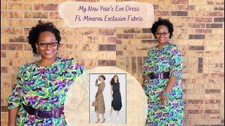 [637]BONUS! My New Year's Eve Dress Ft. Minerva Fabric|Style Arc Asha Dress