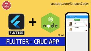 Flutter CRUD Using NodeJS API - EP 02