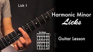 Harmonic Minor Licks