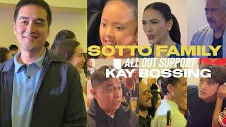 Mayor Vico Sotto + SOTTO CLAN All Out Support Kay Bossing | The Kingdom Premiere MMFF2024