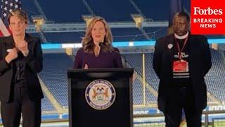 JUST IN: Michigan Secretary Of State Holds Press Briefing After Polls Close