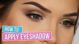 HOW TO APPLY EYESHADOW: THE SMOKEY EYE | Katerina Williams