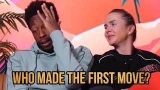 Gael Monfils & Elina Svitolina - Who made the first move? FUNNY!