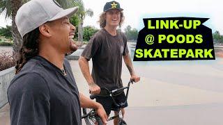 Link up at POODS SKATEPARK