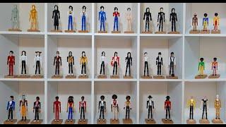 Michael Jackson Wooden Figure Collection