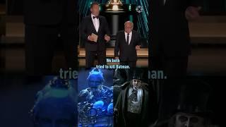 Batman, Mr. Freeze, Penguin reunite at the Oscars #michaelkeaton #batman #dc #oscars