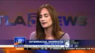 Diane Farr Speaks on Interracial Relationships on KTLA 5 Morning News