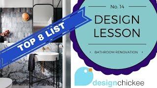 Top bathroom ideas to consider 'BEFORE' you renovate - Design Lesson 14