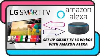 How to configure Smart TV LG WebOS with Amazon Alexa