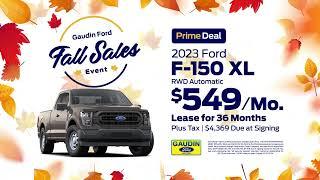 Gaudin | Fall Sales Event F150Prime Deal