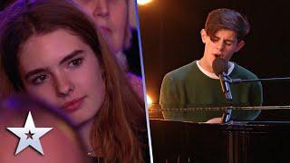 Reuben Gray sings emotional apology to Girlfriend who is in the AUDIENCE! | Britain's Got Talent