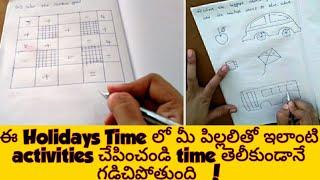 20  Daily Practice Work Sheets for 3 to 5  Years Kids || Alphabets,Numbers and Drawing Work Sheets