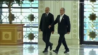 WATCH: Russia's Putin and Iran's Pezeshkian arrive at forum in Turkmenistan