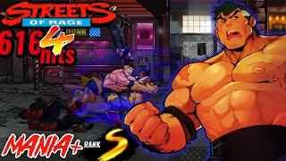 【4K】Streets of Rage 4 - Mania+ S-Rank 1CC (Max)