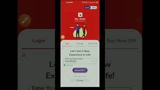 My Robi Apps লগইন করার সহজ এবং নতুন নিয়ম। #shots