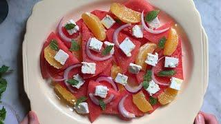 Watermelon, Orange, and Feta Salad | The Perfect Holiday Side Dish | Everyday Food