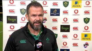 Andy Farrell praises youth and experience after win over Fiji