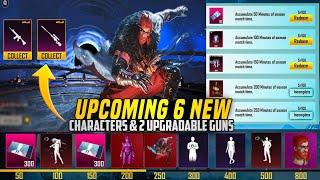  6 New Mythic & Ultimate Characters | Ultimate Helmet & Upcoming 2 Upgradable Guns | PUBGM