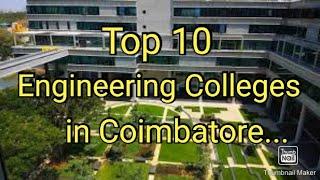 Top 10 Engineering Colleges in Coimbatore|| Best Engineering Colleges in Coimbatore| Story with Janu