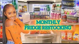 FRIDGE  RESTOCKING (monthly restock)