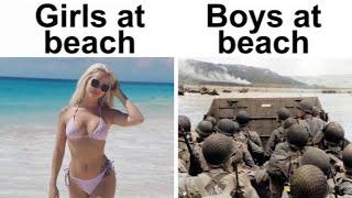 BOYS VS GIRLS MEMES MILITARY V4