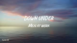 Men At Work - Down Under (Lyrics)