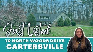 SOLD - Just Listed in Cartersville at 70 North Woods Drive by Jenny Smith & Associates