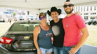 #ChevyCMA: Luke Bryan Car Karaoke with Craig Campbell at CMA Fest