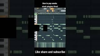 how to make pop smoke type beat stock plugin fl studio. #popsmoke #stock #plugin #flstudio #viral