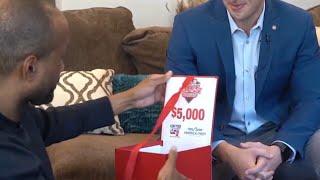 Surprise Squad - Laid off father receives help for Christmas